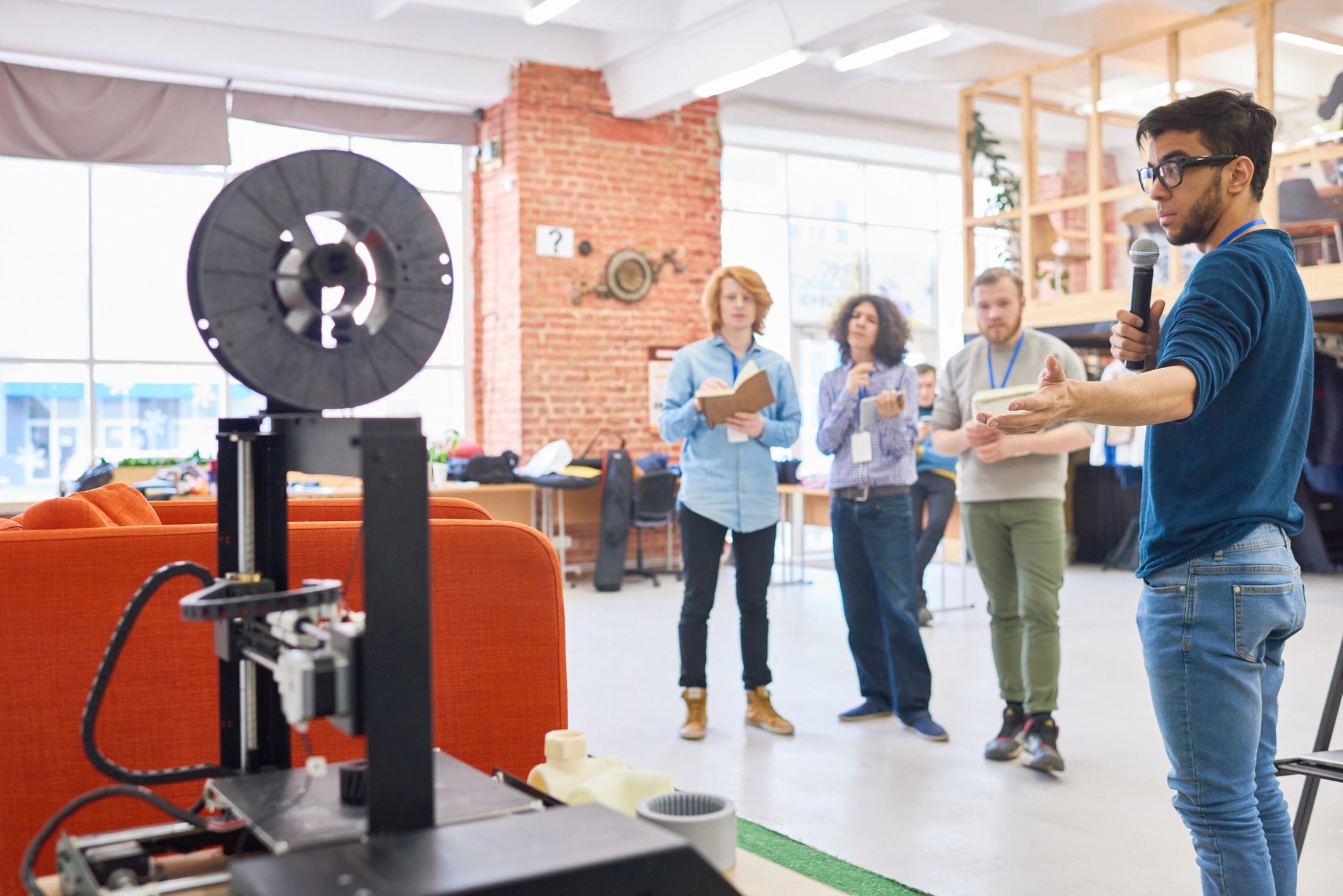 3D printing workshop modern