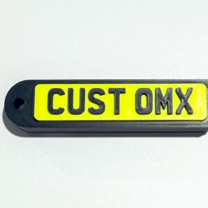 Number Plate Keychain (Personalised)